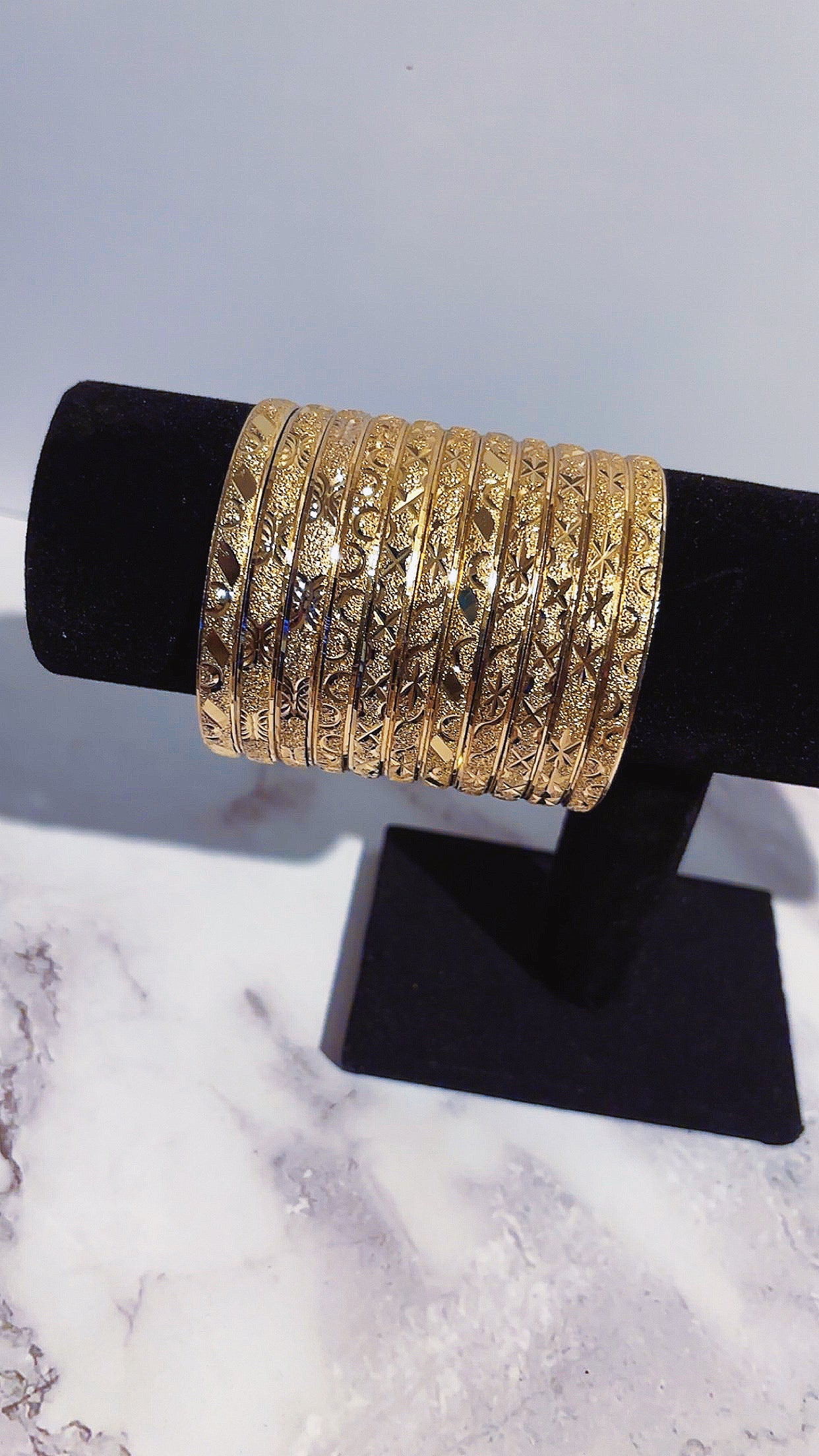 Gold Bangles