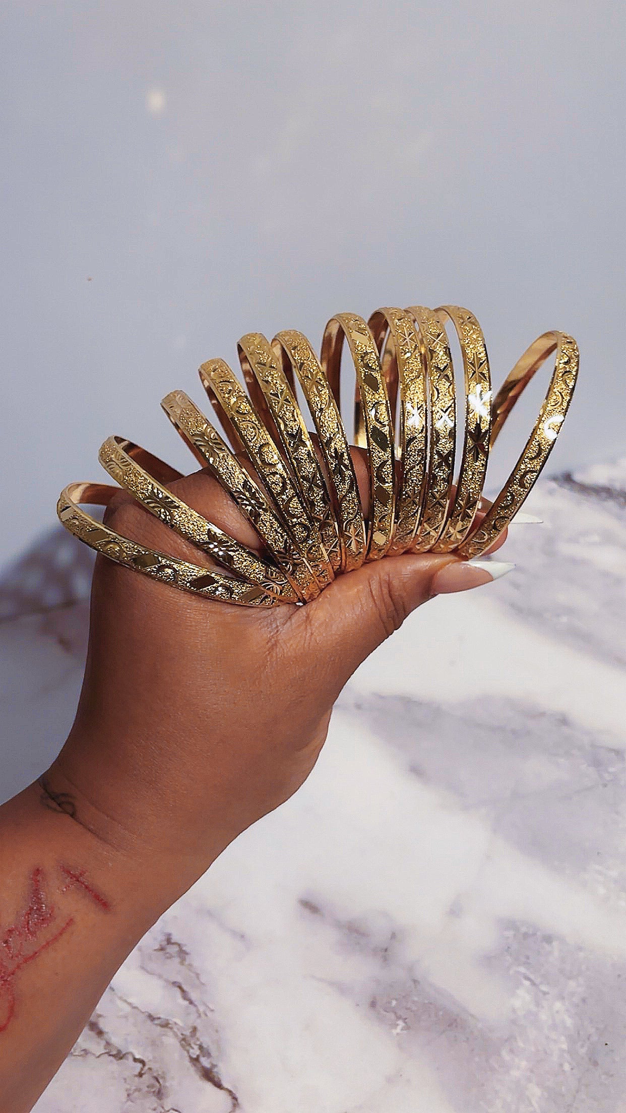 Gold Bangles
